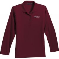 20-L500LS, X-Small, Burgundy, Left Chest, HP Riverway Clinic.